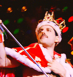 King Freddie Mercury Costume GIF
