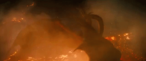 King Ghidorah Spread His Wings GIF