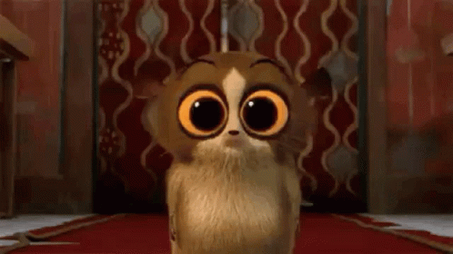 King Julien Puzzled Face Of Mort GIF