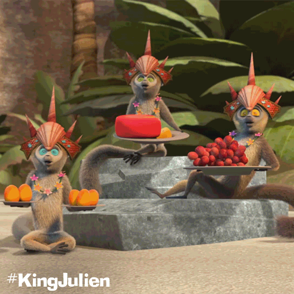 King Julien Ruler Of Lemurs GIF