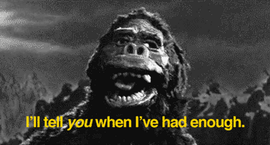 King Kong Drinking Wine Meme GIF
