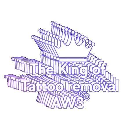 King of Tattoo Removal Logo