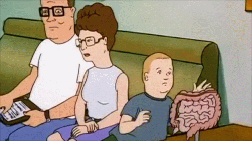 King Of The Hill Bobby Blowing GIF