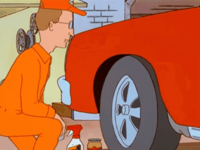 King Of The Hill Dale Spit GIF