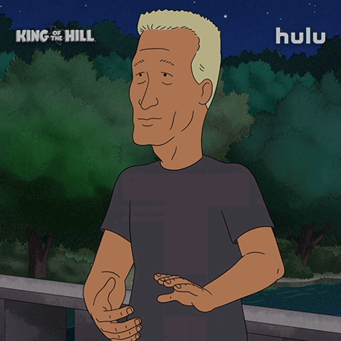 King of the Hill Poster Unity Man With Arms Crossed