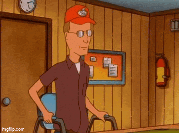 King Of The Hill Says You Don T Know Me In A Cartoon GIF
