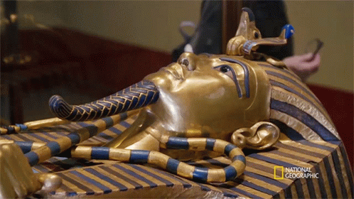 King Tut Lego Statue