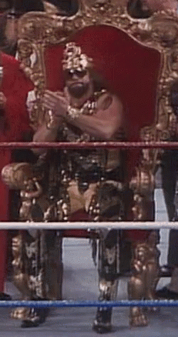 King Wrestler Macho Man Clapping GIF