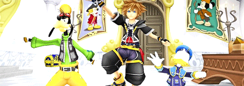 Kingdom Hearts Funny Salute GIF