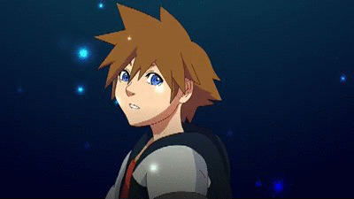 Kingdom Hearts Sora Smile GIF
