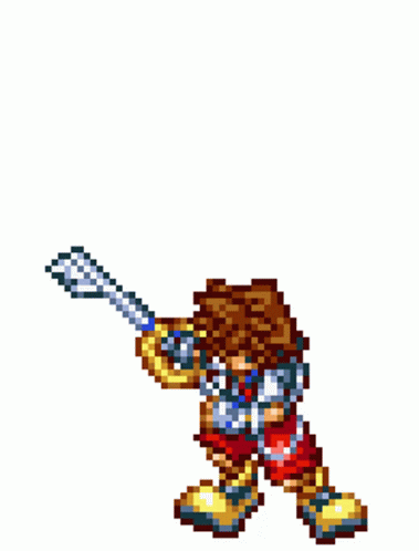 Kingdom Hearts Sora With Key GIF