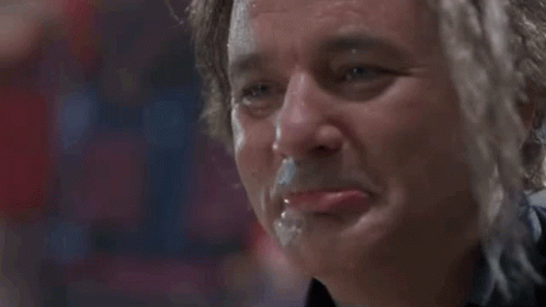 Kingpin Bill Murray Crying Celebration GIF