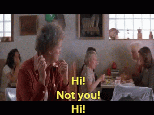 Kingpin Hi Not You Hi Scene GIF