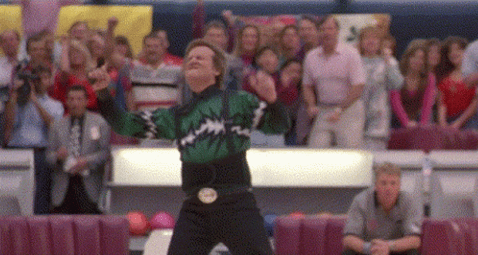 Kingpin Bill Murray Gyrating Celebration GIF