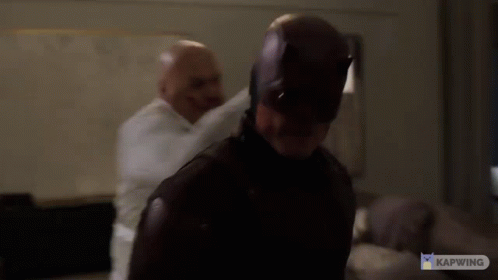 Kingpin Daredevil Fight GIF