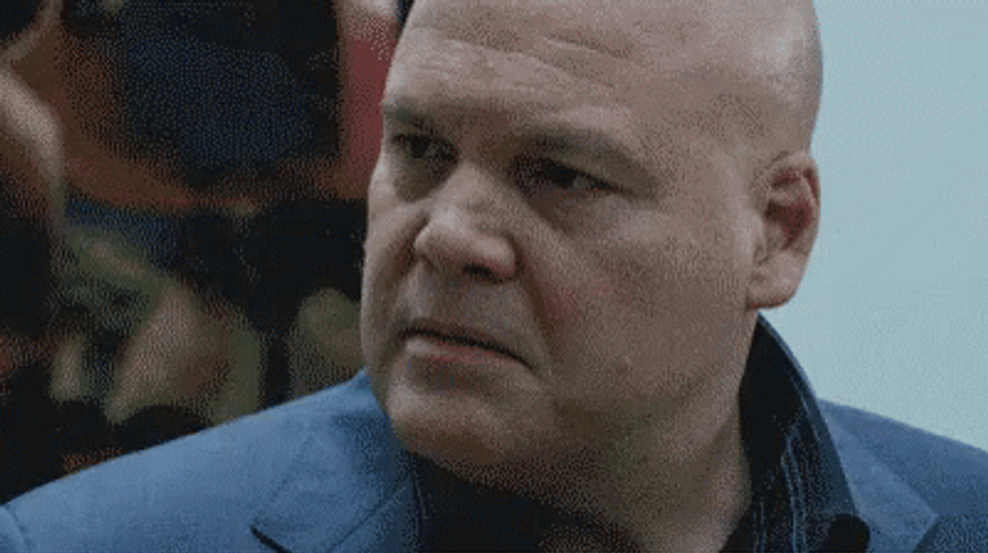 Kingpin Disappointed Face GIF