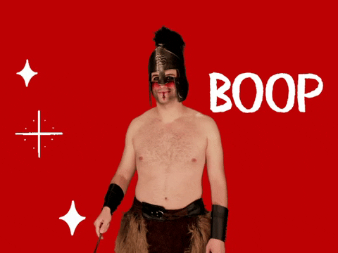 Kinky Guy Giving Whip Boop GIF