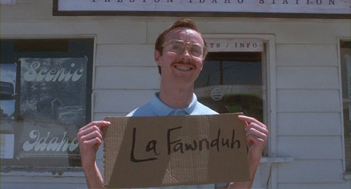 Kip Napoleon Dynamite Cardboard GIF
