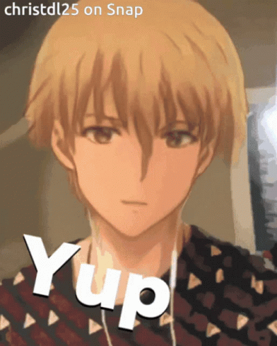 Anime Yup Kip Yes GIF