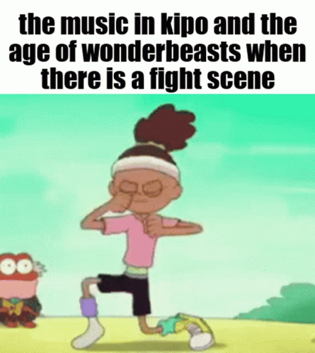 Kipo and the Age of Wonderbeasts Fight Scene Music