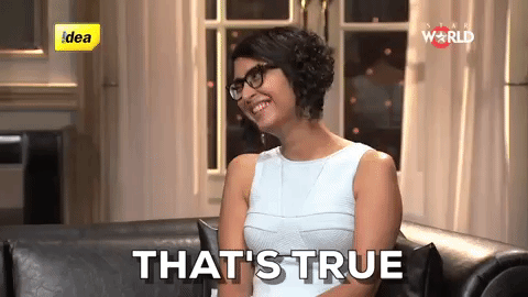 Kiran Rao True Dat That's The Feeling GIF