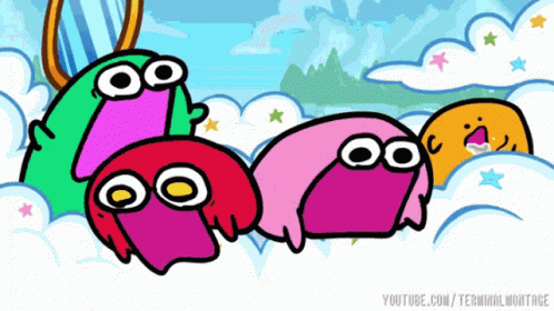 Kirbo And Friends Shaking Anxious Reaction GIF