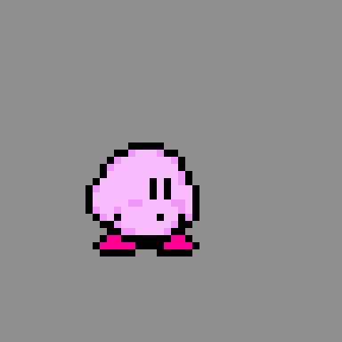Kirbo Sleeping Pixel Art GIF