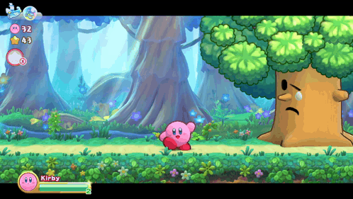 Kirby and Sad Tree
