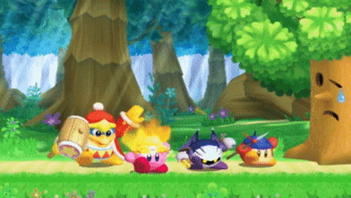 Kirby Dancing Meta Night GIF