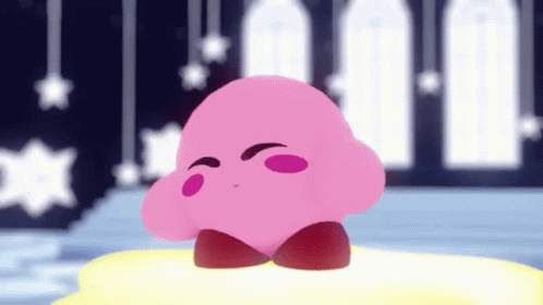 Kirby Dancing Star Performance GIF