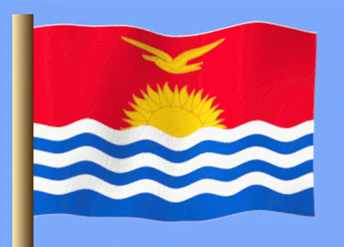 Kiribati Animated National Flag GIF