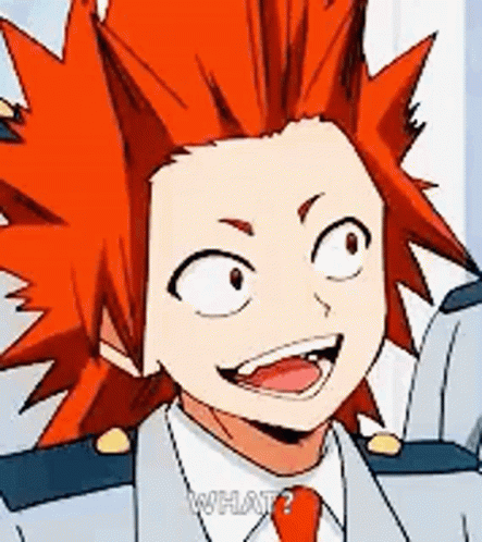 Kirishima Talking What GIF