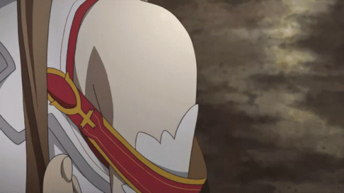 Kirito Kissing Asuna Passionately GIF