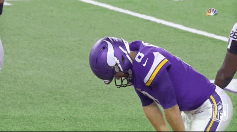 Kirk Cousins Frustrated Nft Football Game GIF