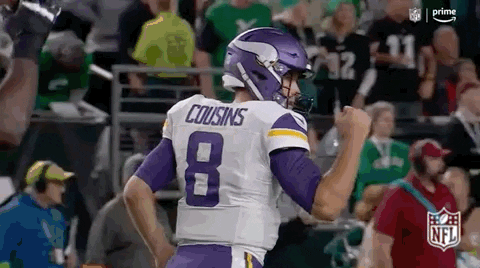 Kirk Cousins Hand Fist GIF