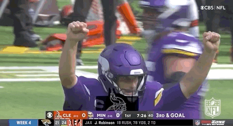 Kirk Cousins Touchdown Run GIF