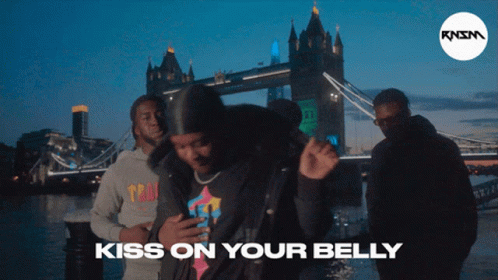 Kiss on Your Belly Poster