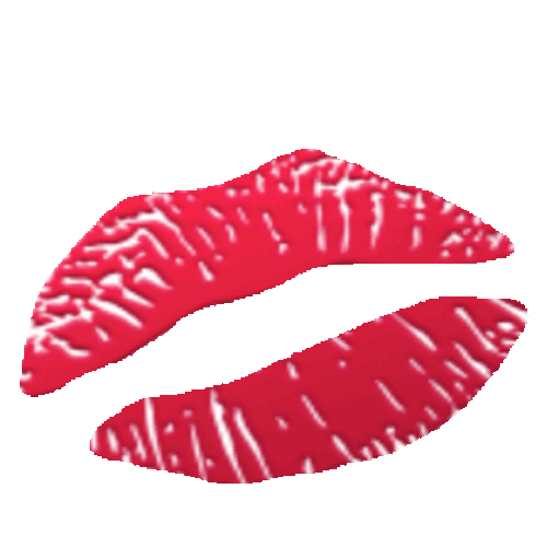 Kiss Red Lips GIF.