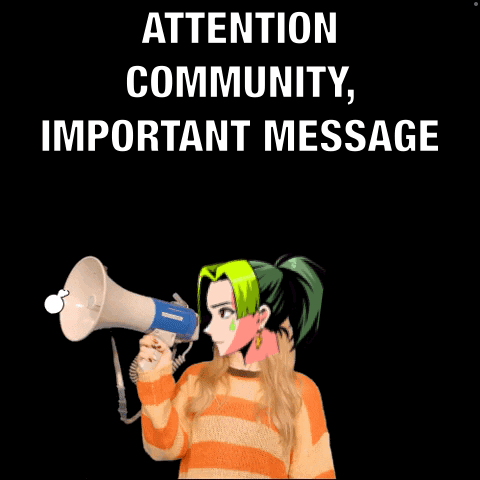 Kiwami Important Community Message GIF