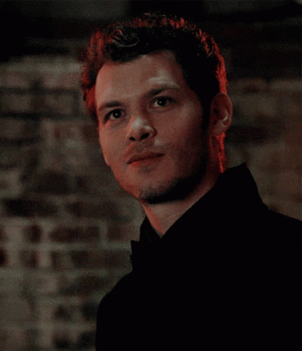 Klaus Mikaelson Eyebrow Rise Agreeing GIF