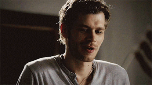 Klaus Mikaelson In Awe GIF