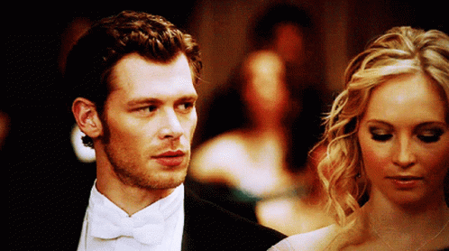 Klaus Mikaelson Looking At Caroline GIF