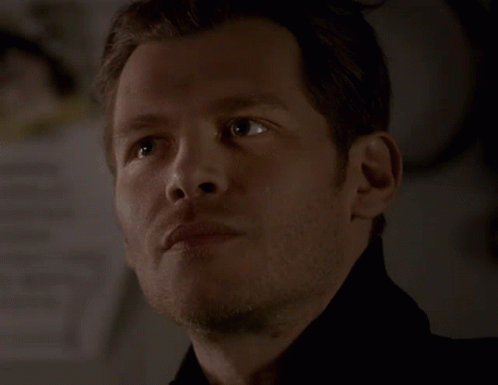 Klaus Mikaelson Slight Smirk GIF