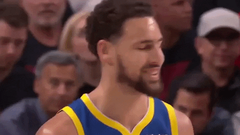 Klay Thompson Big Grin Nba GIF