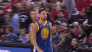 Klay Thompson Energetic Cheers GIF