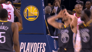 Klay Thompson Playful Mocking Movements GIF
