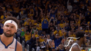 Klay Thompson Pleased Fist Pump GIF