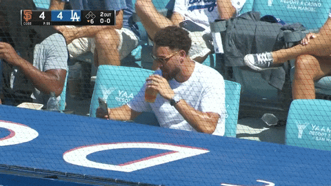 Klay Thompson Press Conference Drinking From Cup GIF