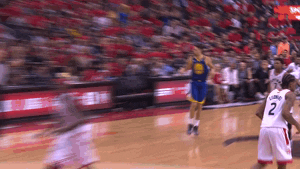 Klay Thompson Side Hops GIF