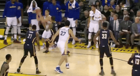 Klay Thompson Triple Shooting Excellence GIF